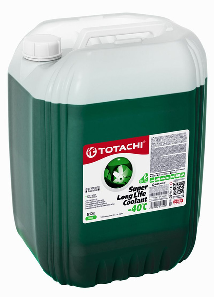 Totachi Super Long Life Coolant -40C GREEN 10л (Зеленый) купить на OZON ...