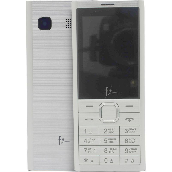 Мобильный телефон F+ B241 Silver, серебристый - купить по выгодной цене ...