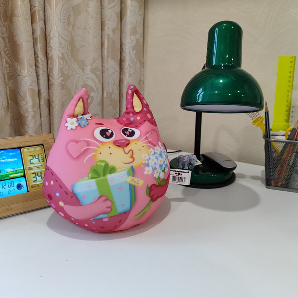 Мягкая игрушка антистресс Кошечка Пухляша - купить с доставкой по ...