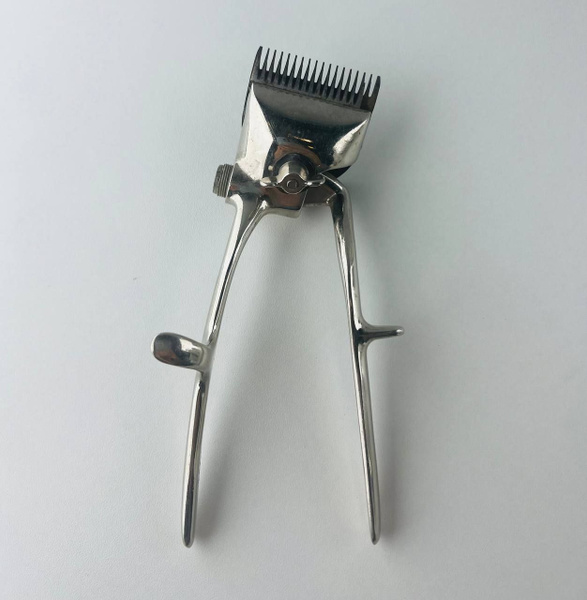 Винтажная ручная машинка для стрижки. Металл. СССР, 1954-г. купить по ...