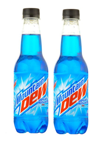 Газированный напиток Mountain Dew Blue Shock, 2 шт по 400 мл - купить с ...