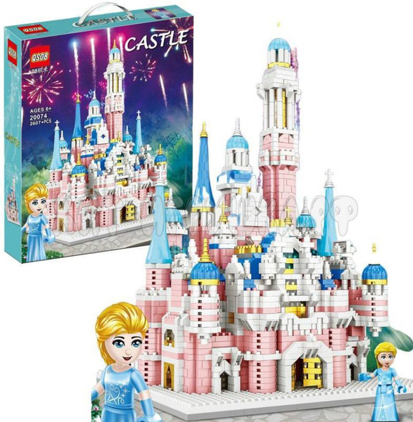Конструктор Castle Праздничный Замок принцессы Эльзы, 2607 деталей ...