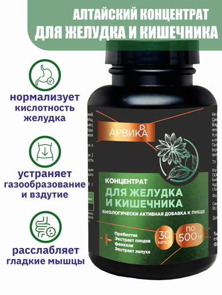Для желудка и кишечника концентрат, витамины и пребиотик, БАД - купить ...