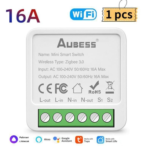 Модуль Управления / Умное встраиваемое Wi-Fi реле для умного дома Алиса ...