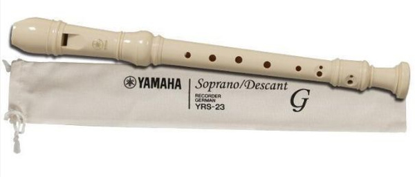 Флейта блок сопрано YAMAHA YRS-23 немецкая система - купить с доставкой ...