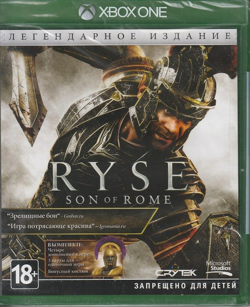 Игра Ryse: Son of Rome Xbox One (Русская обложка) (Xbox One, Русская ...