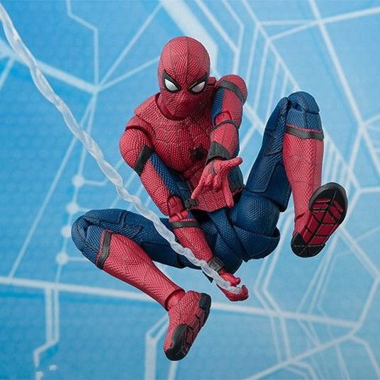 Фигурка Человека-паука Marvel с подвижными суставами и сменными ...