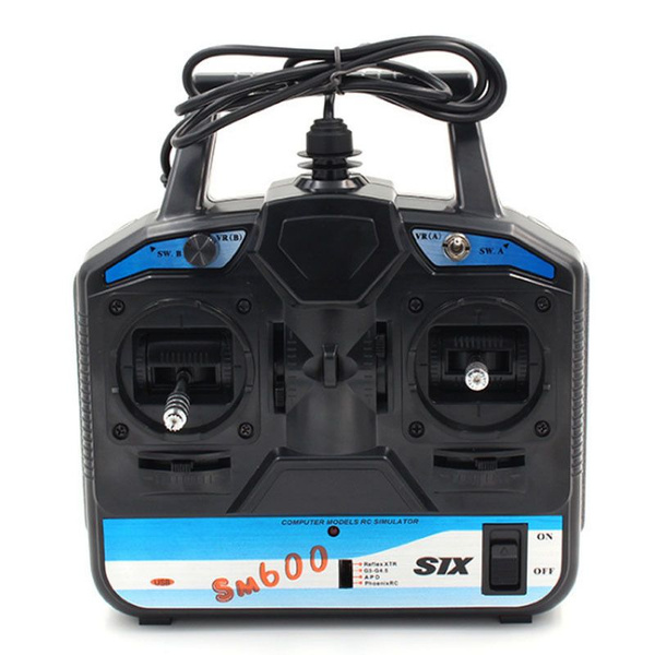 Компьютерный симулятор FlySky SM600 - пульт для обучения пилотированию ...
