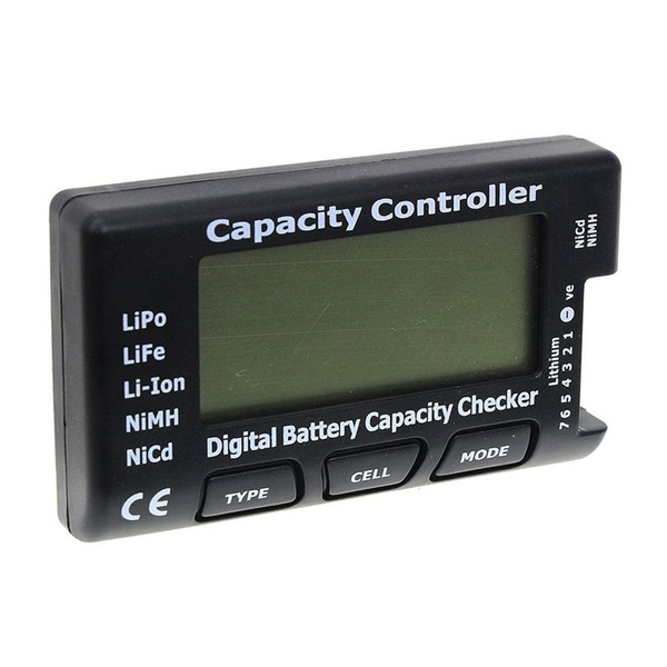 Цифровой прибор для проверки емкости аккумулятора RC CellMeter 7 ...