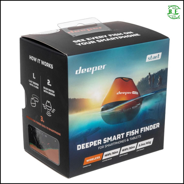 Беспроводной эхолот Deeper START-BF - купить с доставкой по выгодным ...