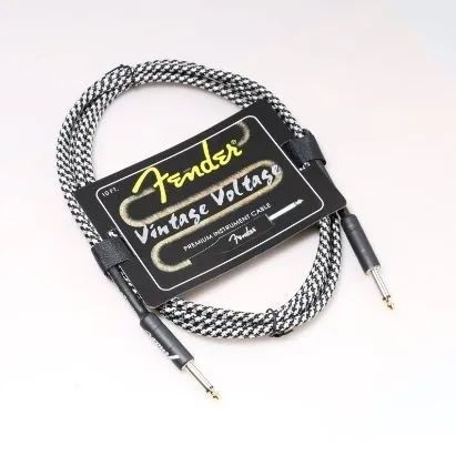 Премиум гитарный кабель 3 метра 6.3 jack Fender Vintage Voltage, шнур ...