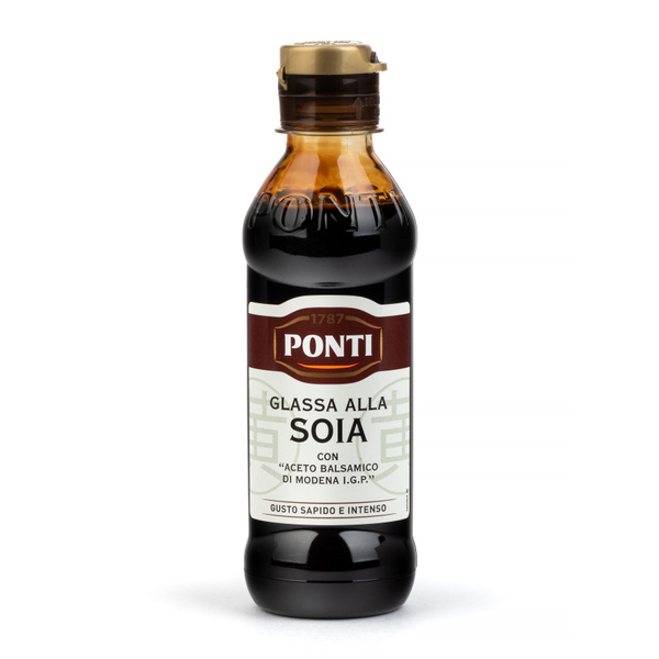 PONTI Топпинг соевый "Glassa alla soia" на основе бальзамического ...