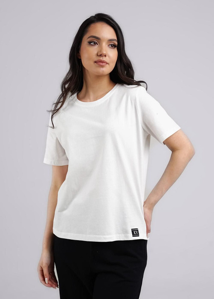 Футболка CLEVER WEAR, размер 52, цвет белый, 100% хлопок - купить по ...