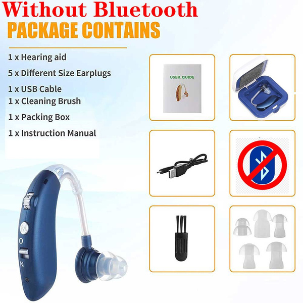 слуховой аппарат усилители слуховых аппаратов bluetooth - купить с ...