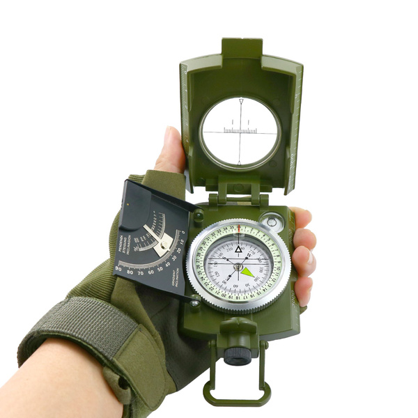 Многофункциональный армейский зеленый компас compass - купить с ...