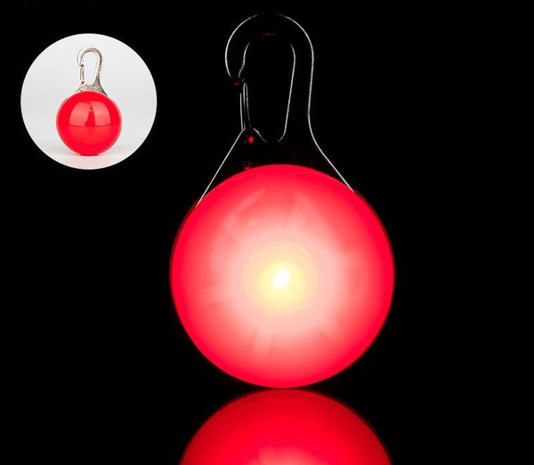 Маячок - брелок светящийся / мигающий / красный - купить с доставкой по ...