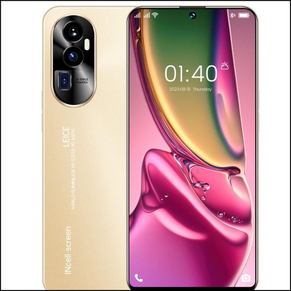 Смартфон Россия Reno10Pro + 7.3 Sna 512 ГБ 16 ГБ Золотой IPS 2 SIM ...