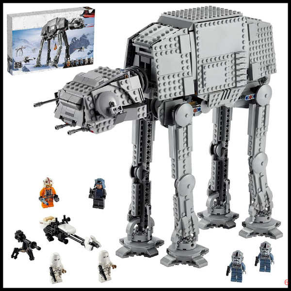 Конструктор Звездные войны Star Wars Шагоход АТ-АТ, 1267 деталей ...