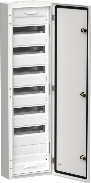 Щит распределительный IEK / ИЭК TITAN 5 ЩРн-84, стальной, белый, 84 ...