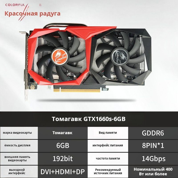 Видеокарта GeForce RTX 2060 SUPER, 6 ГБ DDR5 - купить по низким ценам в ...