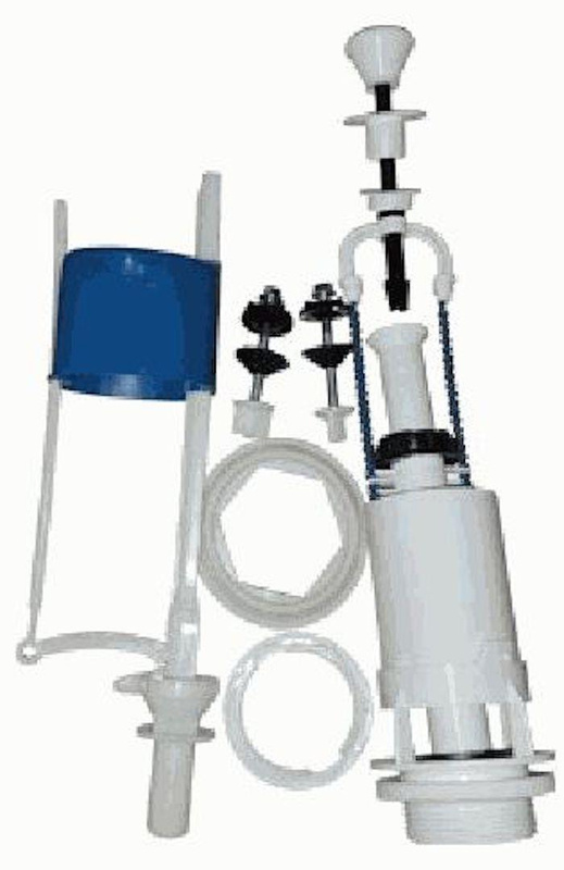 Характеристики арматура для бачка шток, нижняя подводка, белая Псков ...