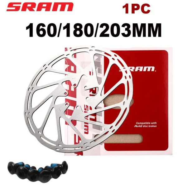 Масляный тормозной диск для горного велосипеда SRAM, 160 мм/180 мм/203 ...