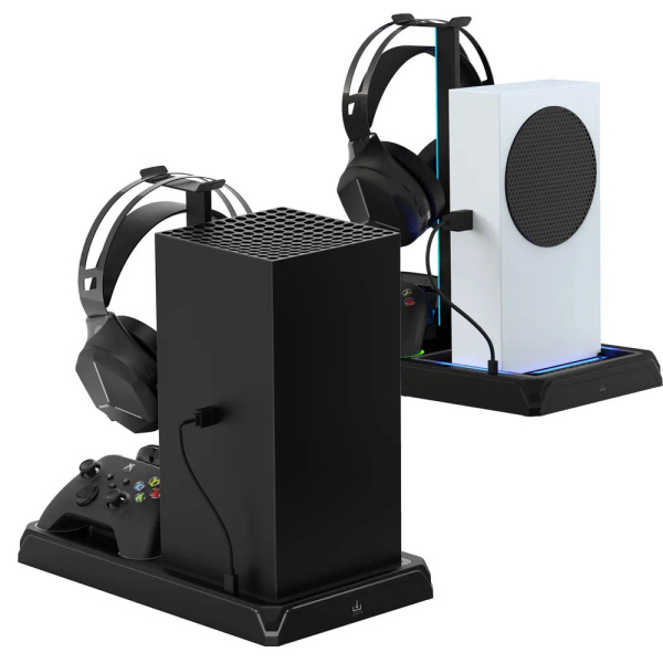 Подставка для зарядки и охлаждения XBOX Series X/S/Рассеянный свет RGB ...