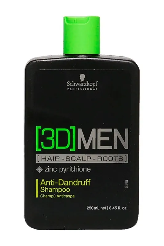 Schwarzkopf Professional Шампунь против перхоти 3D Men Anti-Dandruff shampoo 