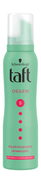 Taft Пена для волос Сила объема, мегафиксация - купить с доставкой по ...