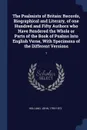 The Psalmists of Britain. Records, Biographical and Literary, of one Hundred and Fifty Authors who Have Rendered the Whole or Parts of the Book of Psalms Into English Verse, With Specimens of the Different Versions: 1 - John Holland