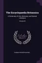 The Encyclopaedia Britannica. A Dictionary of Arts, Sciences, and General Literature; Volume 20 - Thomas Spencer Baynes