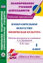 Изобразительное искусство. Физическая культура. 1 класс: рабочие программы по системе учебников 