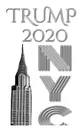 Trump-2020  Iconic  Chrysler Building  Sir Michael   designer   NYC  writing Drawing Journal. - Sir Michael Huhn, Michael Huhn
