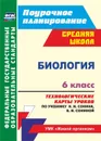 Биология. 6 класс: технологические карты уроков по учебнику Н. И. Сонина, В. И. Сониной - Константинова И.В.