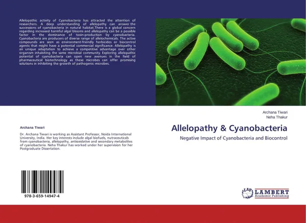 Обложка книги Allelopathy & Cyanobacteria, Archana Tiwari and Neha Thakur