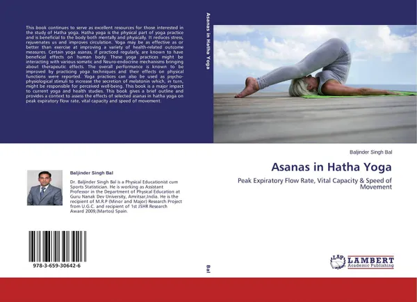 Обложка книги Asanas in Hatha Yoga, Baljinder Singh Bal