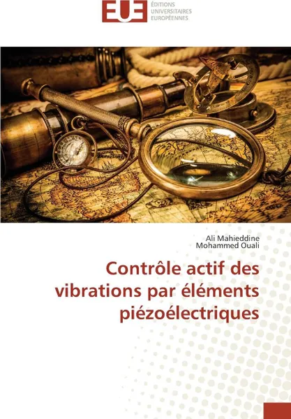 Обложка книги Controle actif des vibrations par elements piezoelectriques, Collectif