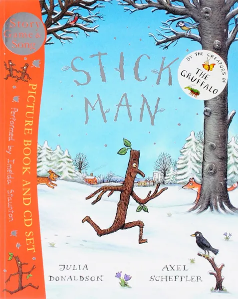 Обложка книги Stick Man Book & CD, Дональдсон Джулия