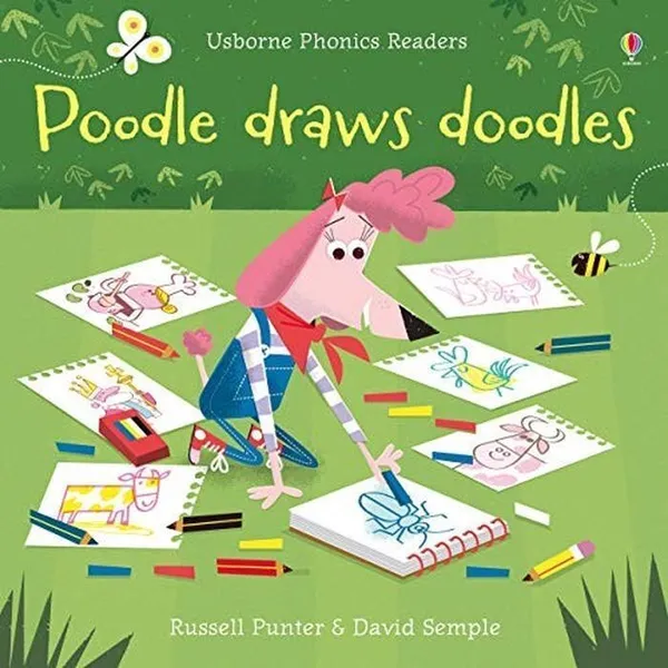 Обложка книги Poodle Draws Doodles, Russell Punter