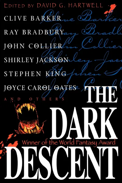 Обложка книги The Dark Descent, Clive Barker, Ray Bradbury, John Collier