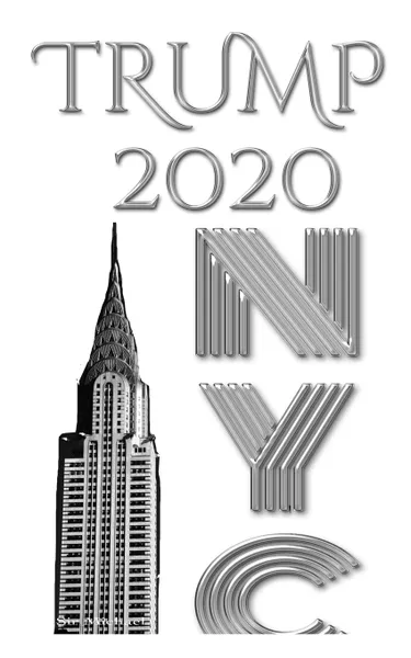 Обложка книги Trump-2020  Iconic  Chrysler Building  Sir Michael   designer   NYC  writing Drawing Journal., Sir Michael Huhn, Michael Huhn