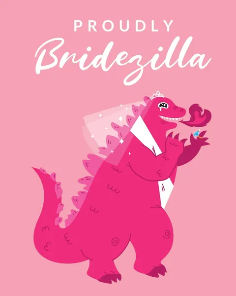 Обложка книги Proudly Bridezilla. Organizer For The Bride . Binder . Checklist . Small Wedding . On A Budget . Practical Planning Snapshot . Calendar Dates . Bachelorette Party, Patricia Larson