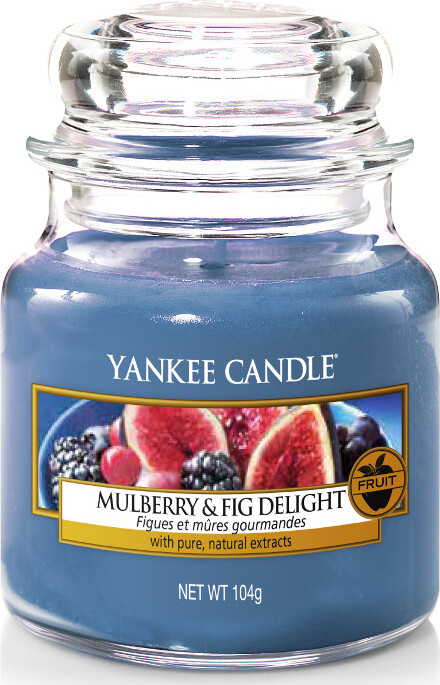 фото Свеча ароматическая Yankee Candle Инжир и ежевика/ Mulberry & Fig Delight 25-40 ч