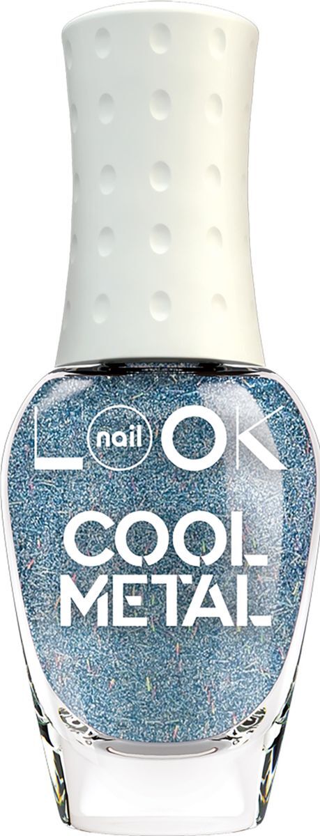 фото Лак для ногтей nailLOOK Trends Cool Metal, Iron Blue, 8,5 мл