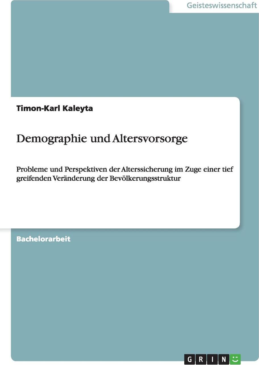 фото Demographie und Altersvorsorge