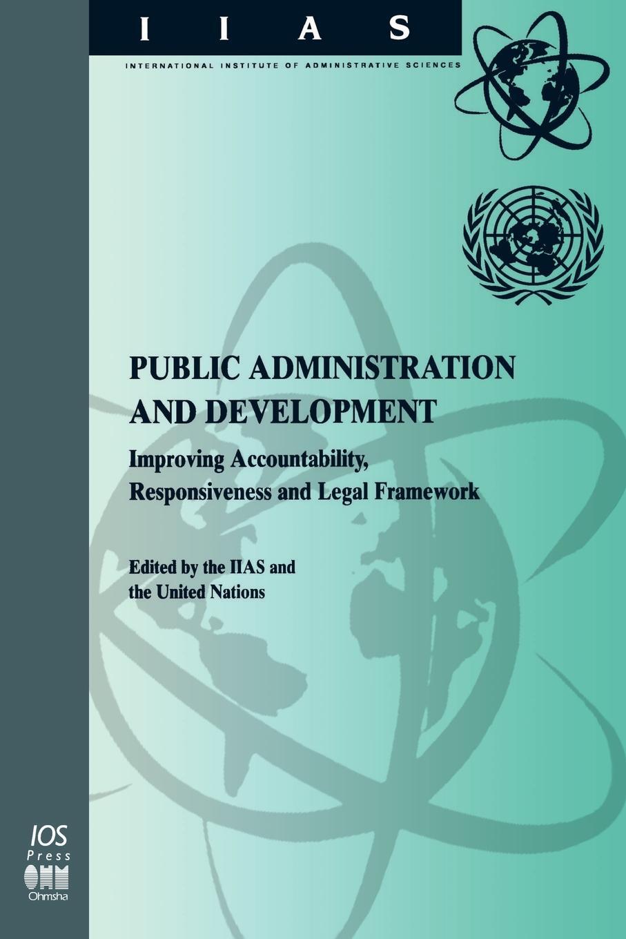 фото Public Administration and Development. Improving Accountability, Responsiveness and Legal Framework