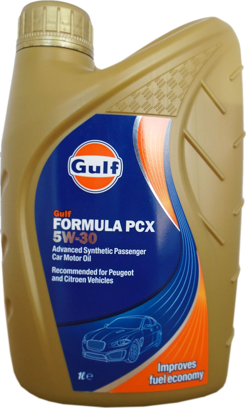 Моторное масло GULF Formula Pcx 5W-30 Синтетическое 1 л — купить в ...