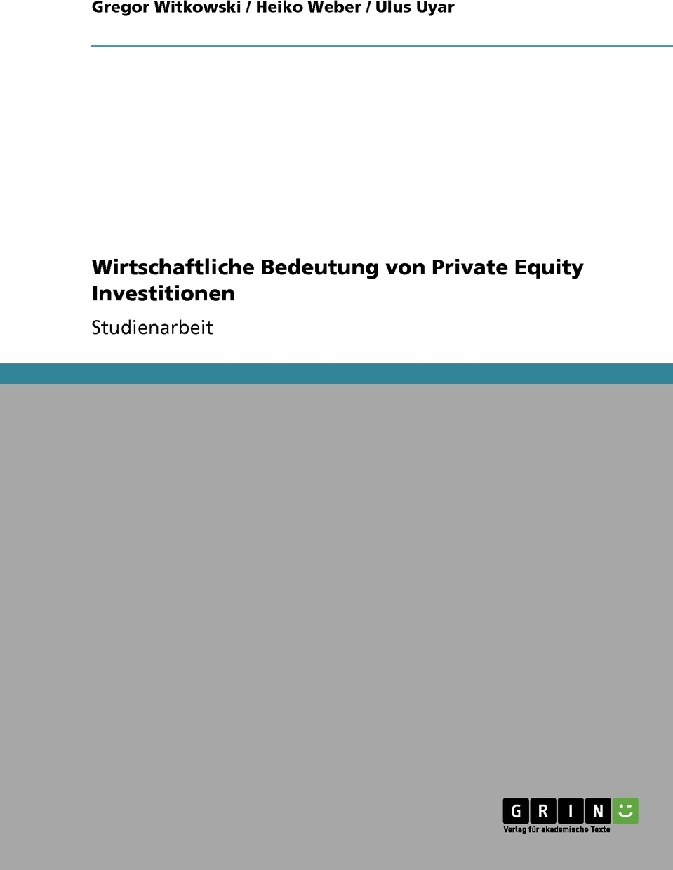 фото Wirtschaftliche Bedeutung von Private Equity Investitionen