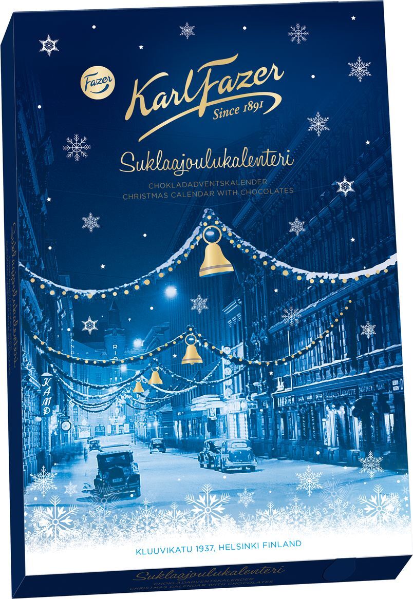 Характеристики Конфеты Karl Fazer Christmas Calendar, 175 г, подробное