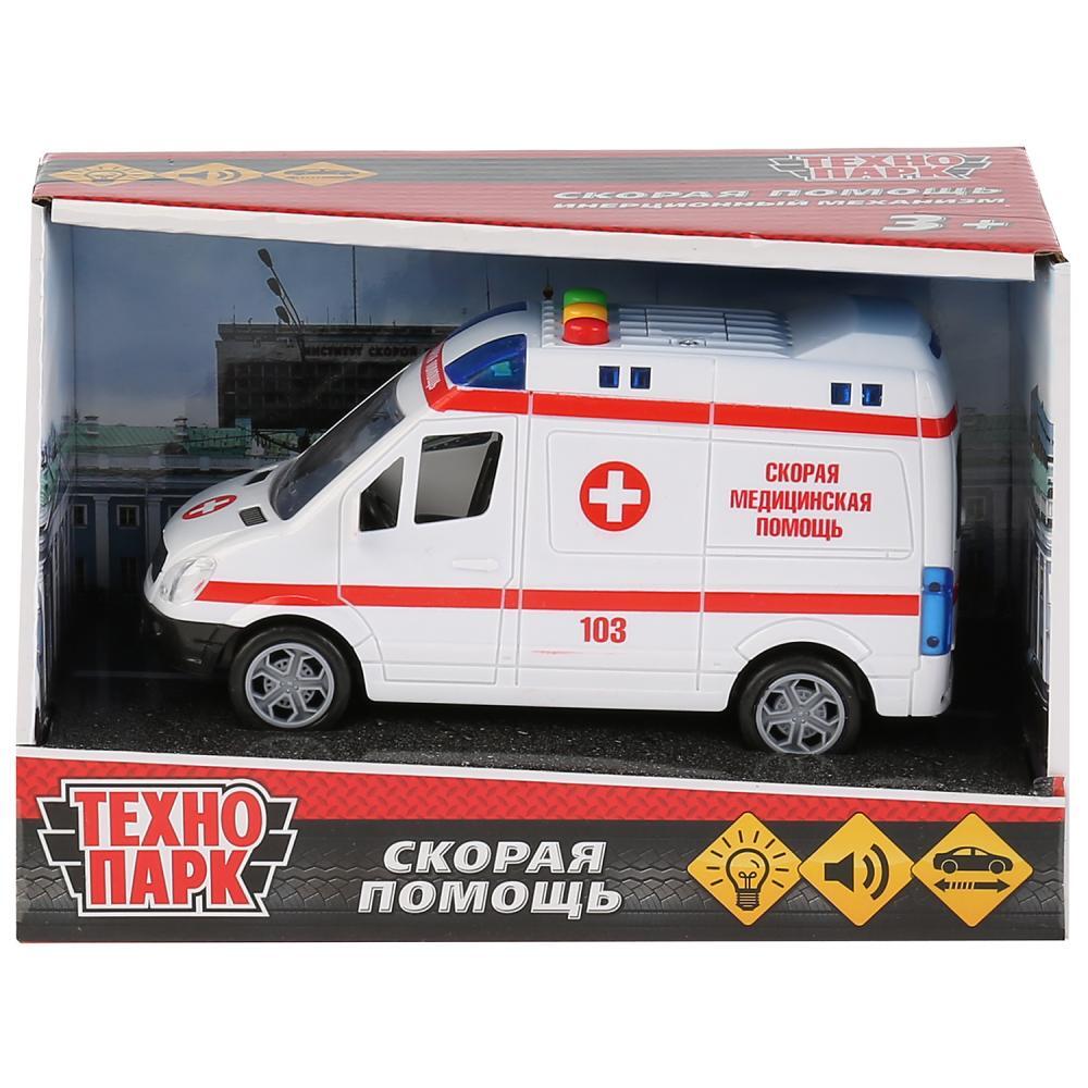 Скорые машины технопарк. Микроавтобус скорая 12см (свет,звук) Технопарк fy6000-amb-SL. Машинки Технопарк скорая. Игрушка машина скорой помощи.